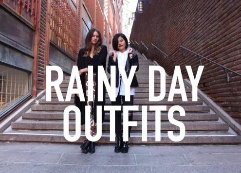 Inspirace: Outfity mezi kapkami deště